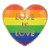 8CT LOVE IS LOVE DINNER PLATE TW12-25535