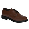Military Brown Oxford Leather Shoes