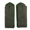 Jäger Regiment No.8 Shoulder Boards on Field-Grey wool - German Made
