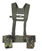 Bundeswehr G3 Flecktarn 4 Piece Harness Set - Used