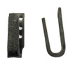 1915 Belt Hooks, Blackend Steel - Sold by the Pair Hessen Antique