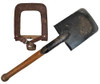 East German Entrenching Tool With Cover from Hessen Antique