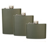 New Stainless Steel Flask - OD Green from Hessen Antique