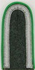 WH NCO Shoulder Boards on Field-Grey wool - Mid War