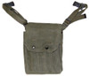 French OD Canvas MAT 49 Magazine Pouch With Strap from Hessen Antique