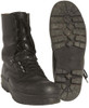 Swiss Black Leather Combat Boots - Used from Hessen Antique