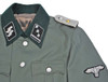 SS 1st Lieutenant M35 Gabardine Jacket With Insignia - Size: 42 (Large)