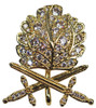 Knight's Cross Oak Leaf Cluster With Diamonds & Swords - Gold