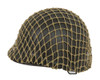 Reproduction Khaki GI M1 Helmet Net - New from Hessen Antique