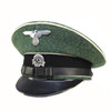 WII Waffen-SS Enlisted Visor Hat (7-1/4) - Sample