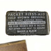 Original WWII, US Army Carlisle First Aid Dressing