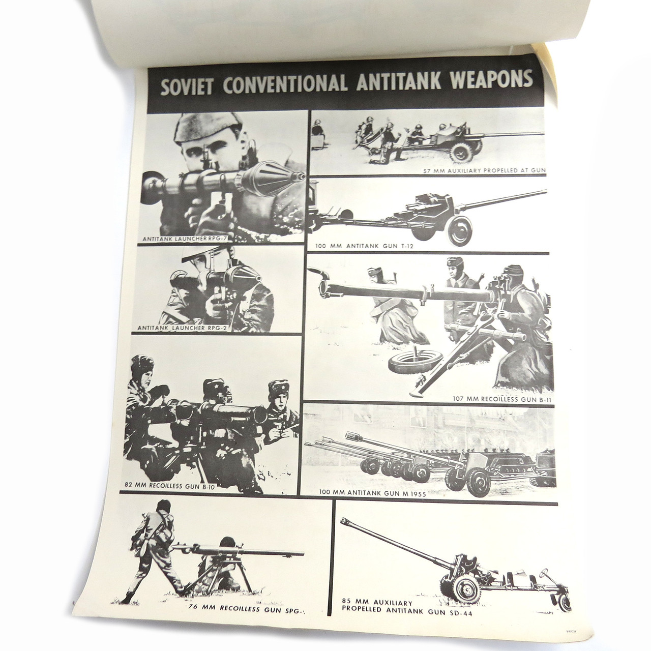 US Army Training Poster Set - Soviet Vehicles and Weapons