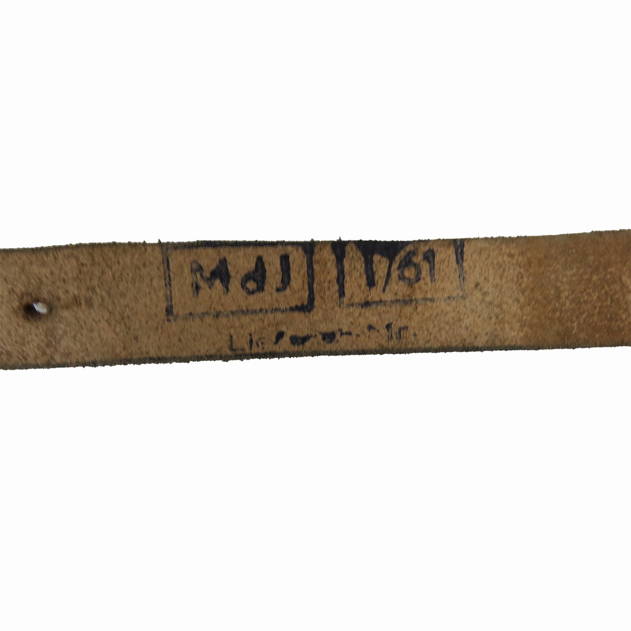 East German Leather Greatcoat Strap - 1961