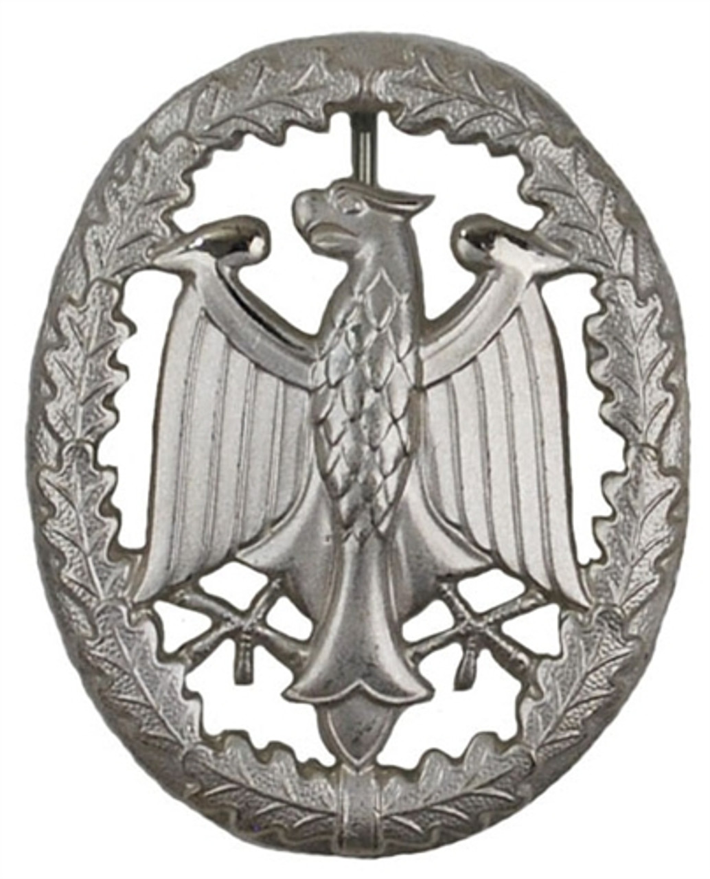 Bundeswehr German Army Leistungsabzeichen - Silver  from Hessen Antique.  Assmann quality