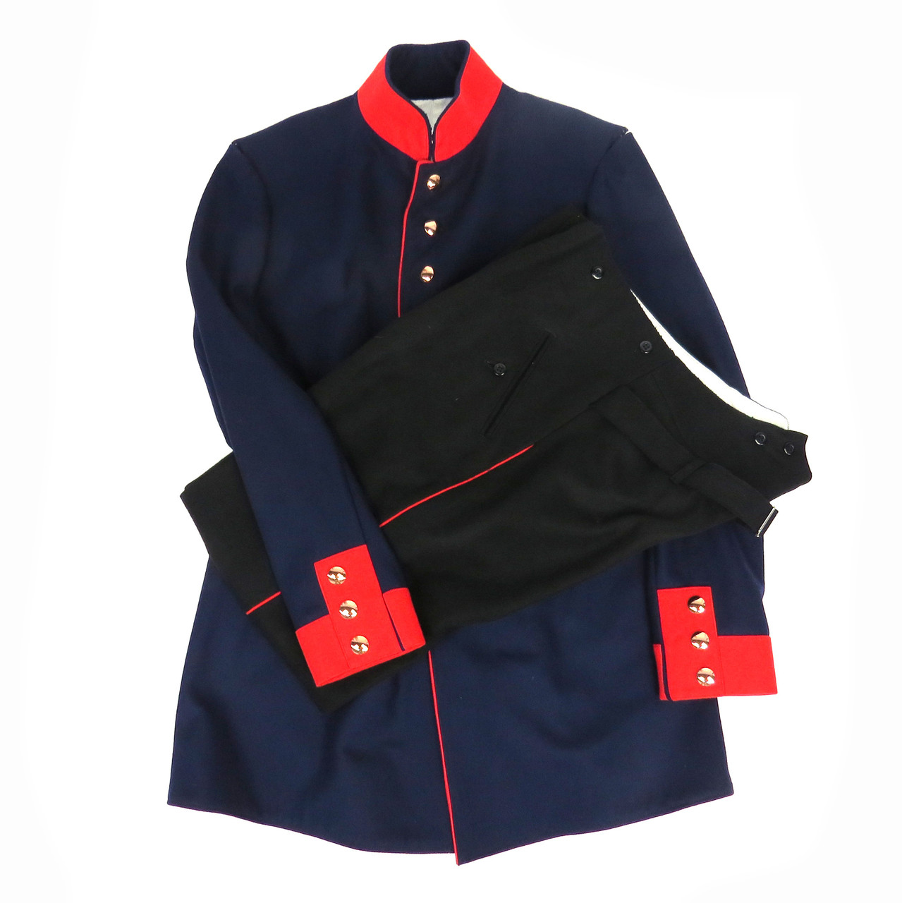 Dunkelblau Prussian Dress Waffenrock & Trousers