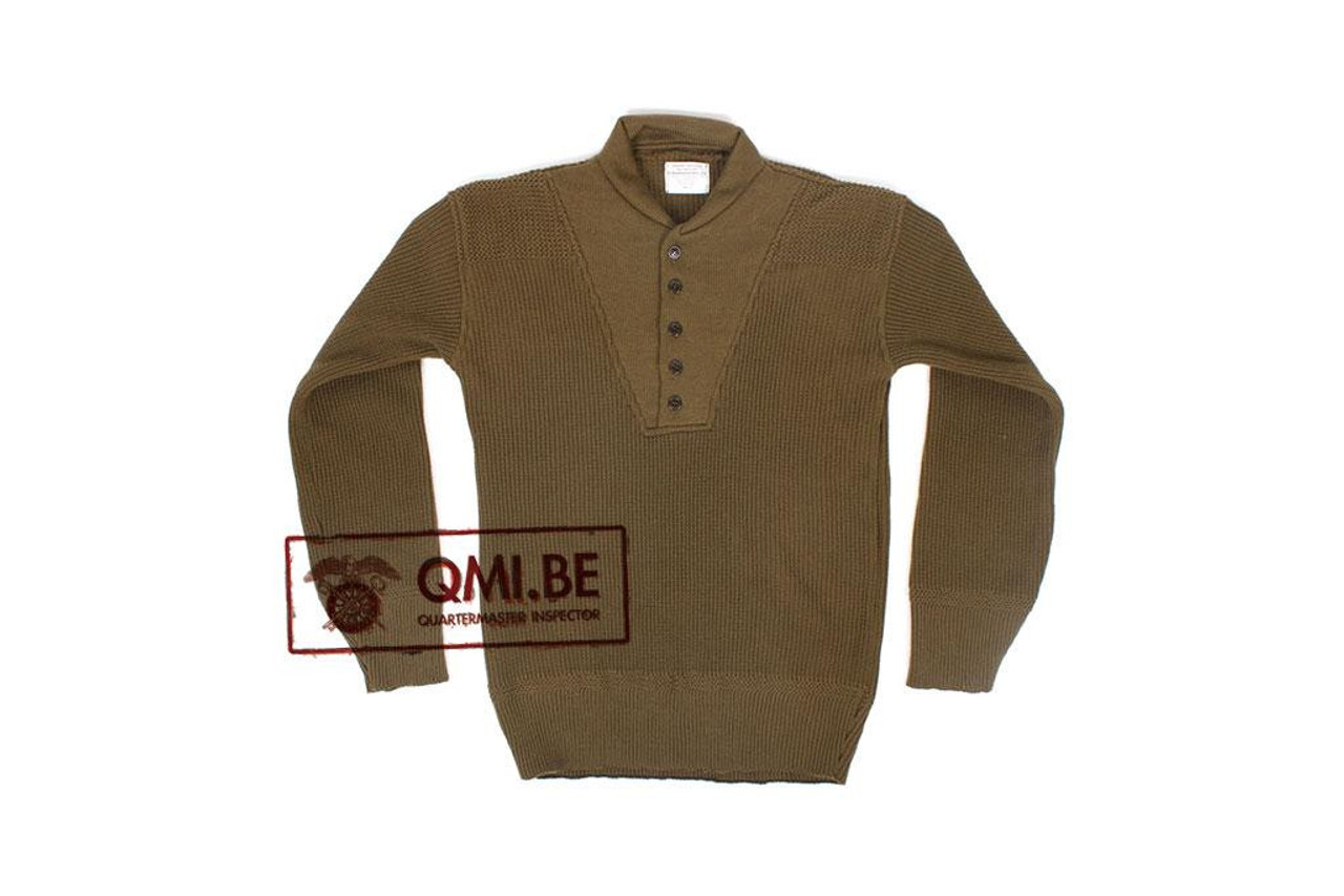 QMI Sweater, High Neck (five button) QMI Sweater, High Neck (five button)