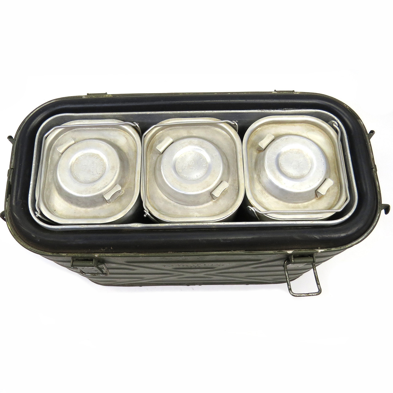 Original U.S. Army  Mermite Hot/Cold Insulated Food Container