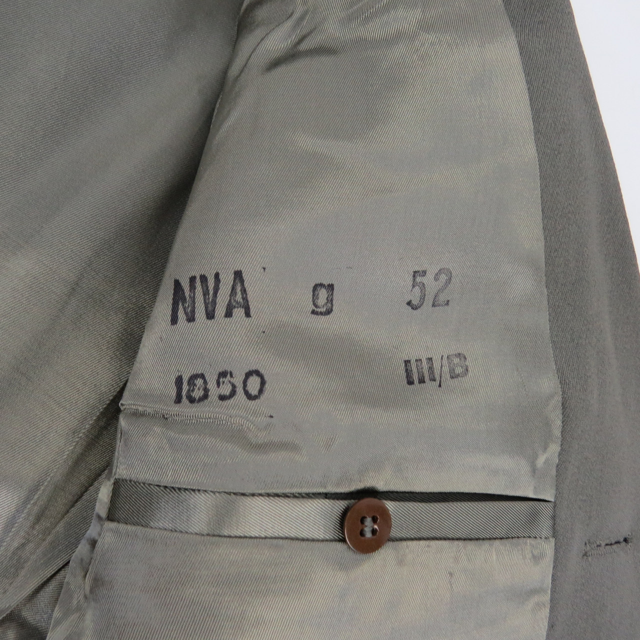 E. German Officer Uniform Jacket With Insignia - Large