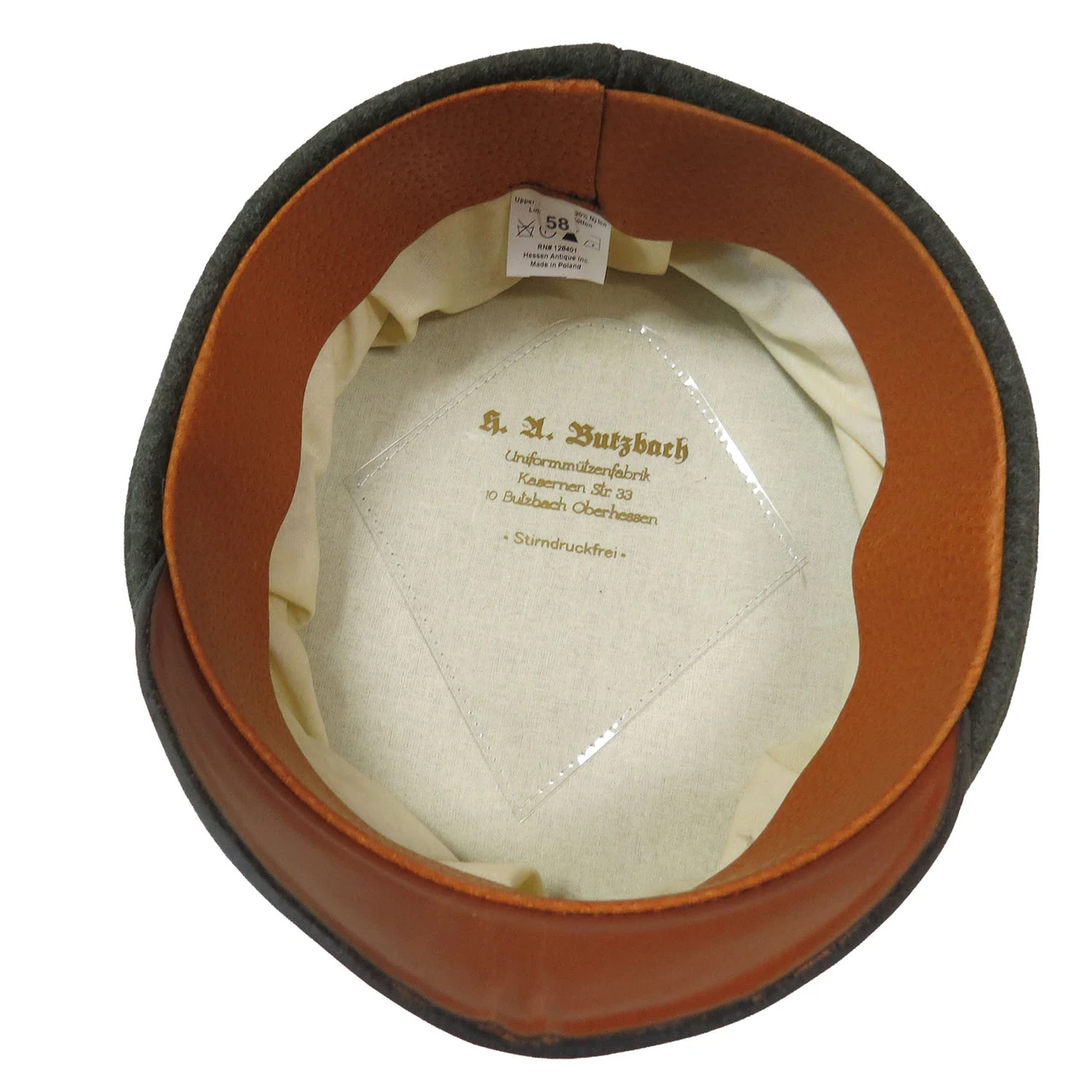 M1915 Prussian Visor Cap - Sz. 58
