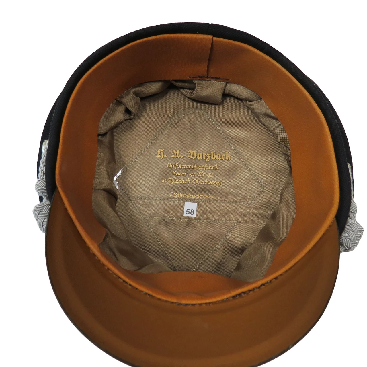 Allgemeine SS Officer's Visor Cap - Size 58