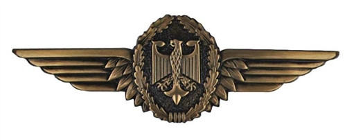 Bundeswehr Pilot Wings Insignia from Hessen Antique