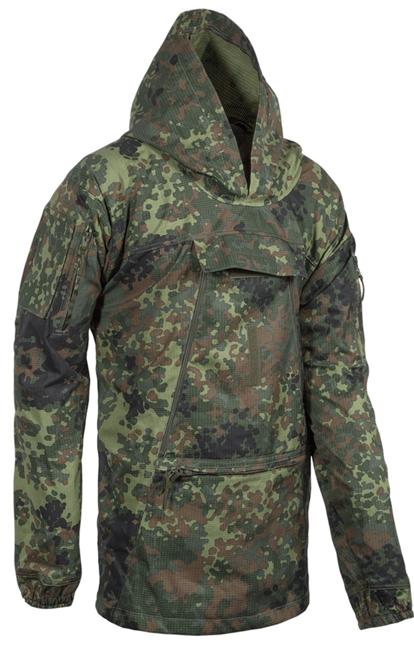 アクター(AKTR)FLECKTARN CAMO Tactical KSK All-Terrain Flecktarn Camouflage Combat Jacket