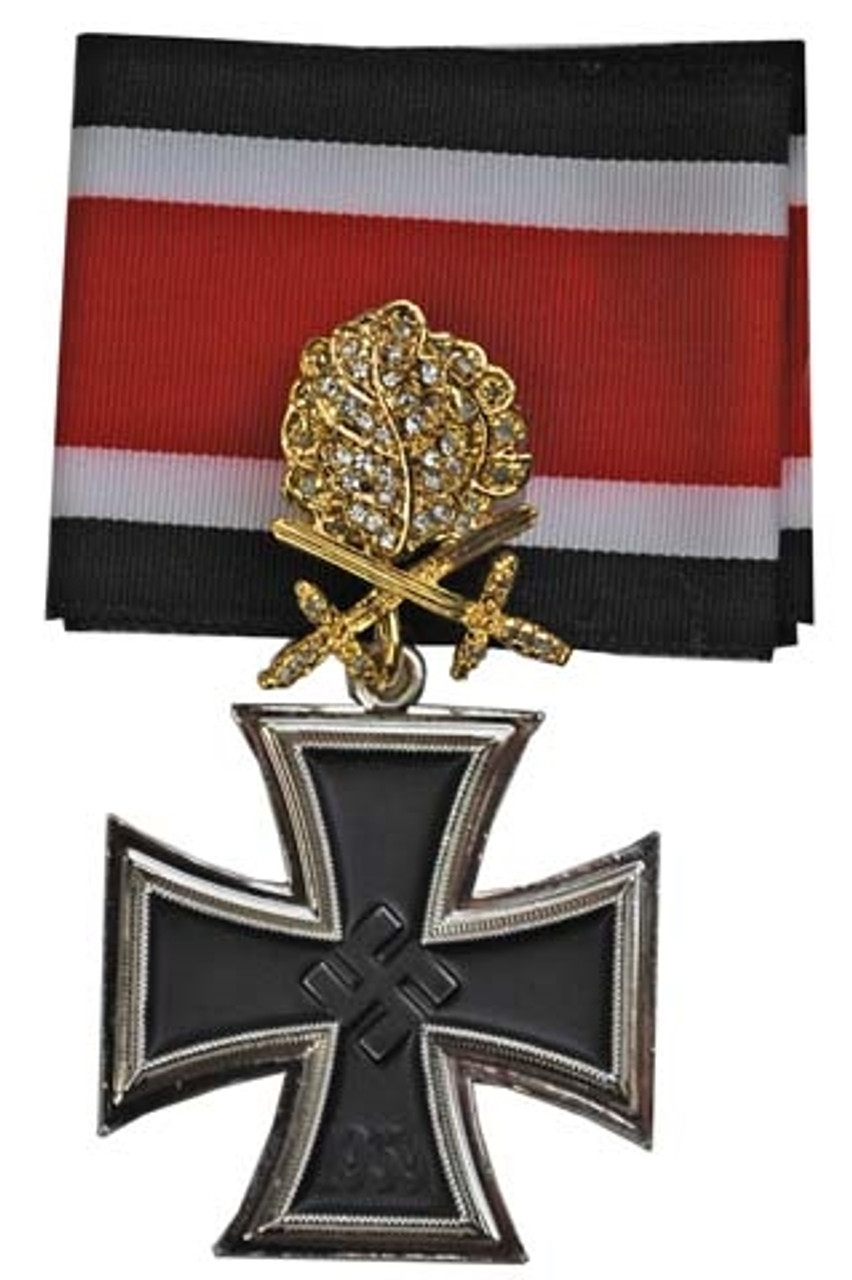 Knight's Cross with Oak Leaves and Swords and Diamonds (Ritterkreuz mit Eichenlaub und Schwertern und Brillianten) from Hessen Antique