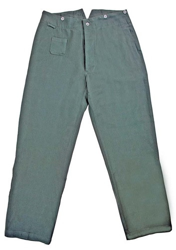 Reed green HBT Drill Trousers from Hessen Antique