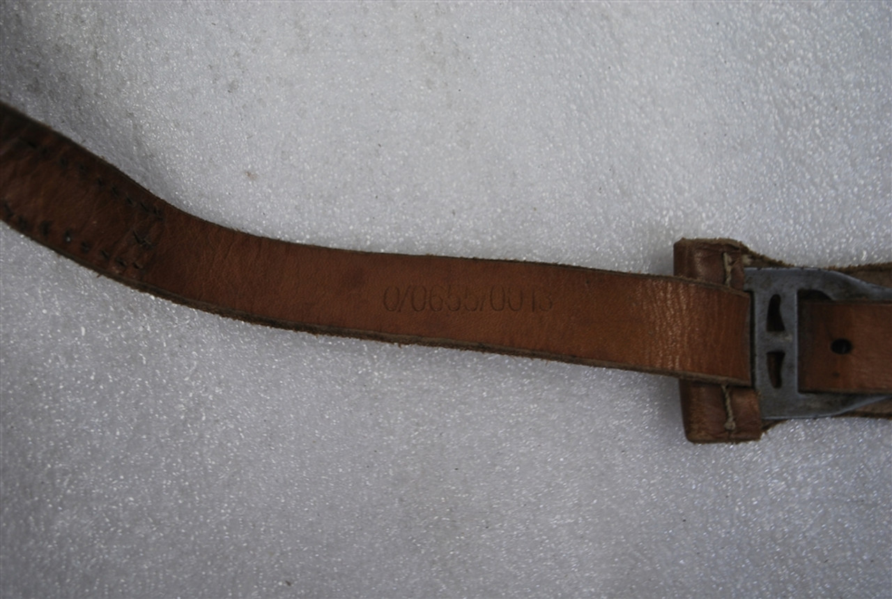 Czechoslovakian belt loop, leather, surplus 