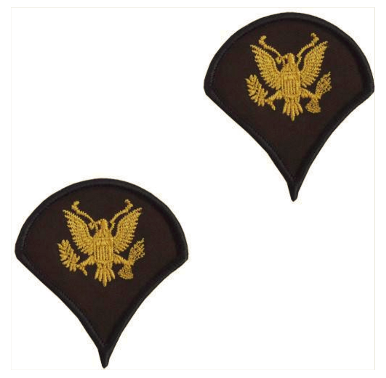 Sleeve Rank Insignia - Gold on Green from Hessen Tactical