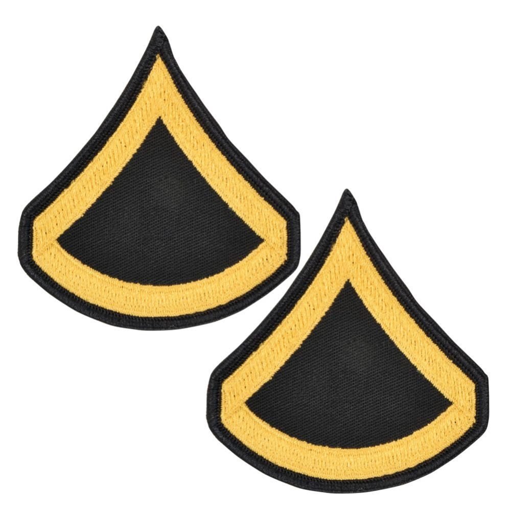 Sleeve Rank Insignia - Gold on Green from Hessen Tactical