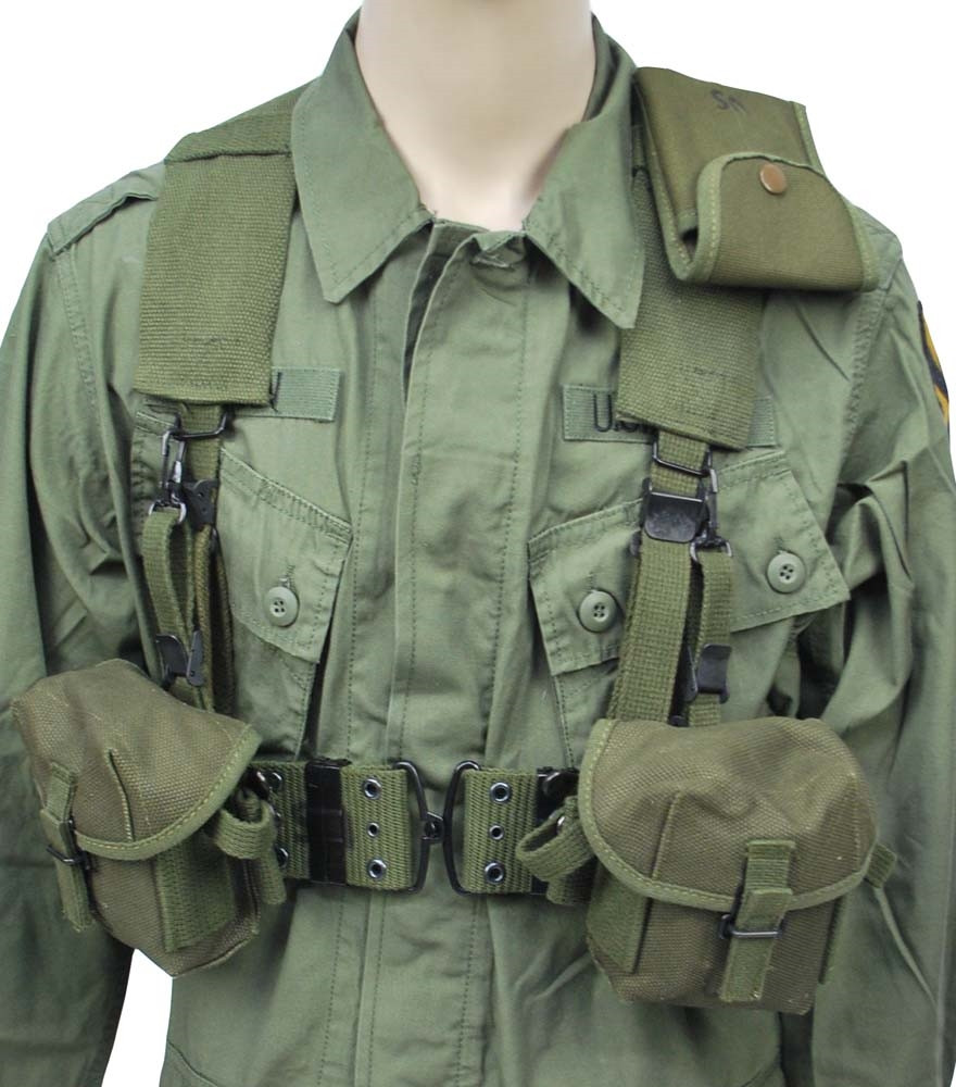米軍M-1945/1956野戦装備セット ARVN/空軍ベトナム戦争期 Repro Vietnam Era US Army M-56 Field Gear Set from Hessen Antique