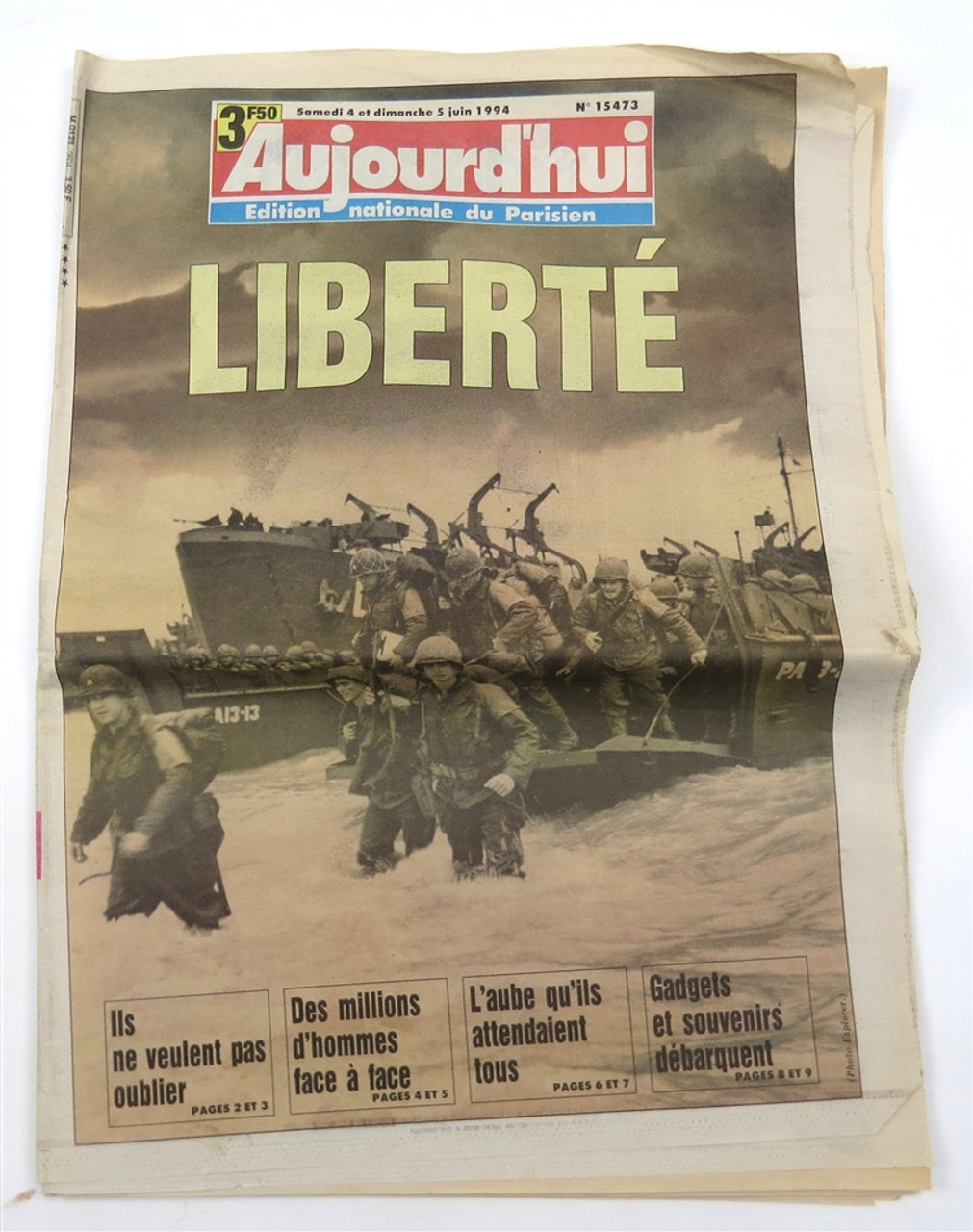 D-Day, Aujoud'hui, June 5 1994