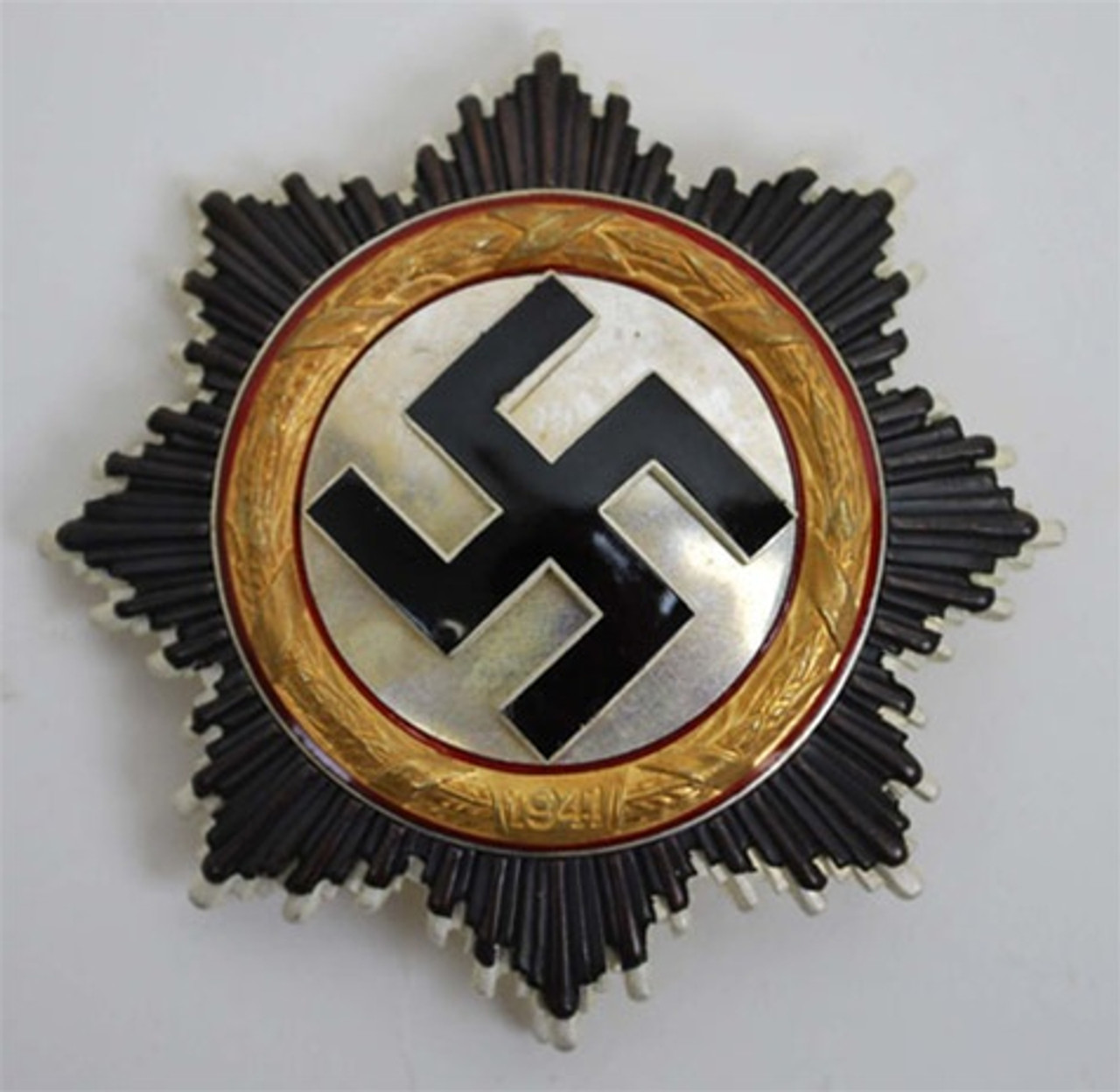 German Cross in Gold (Deutsches Kreuz) from Hessen Antique