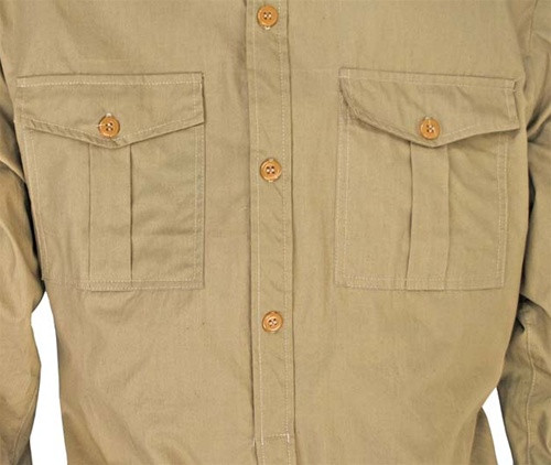 LW DAK Tropical Service Shirt from Hessen Antique