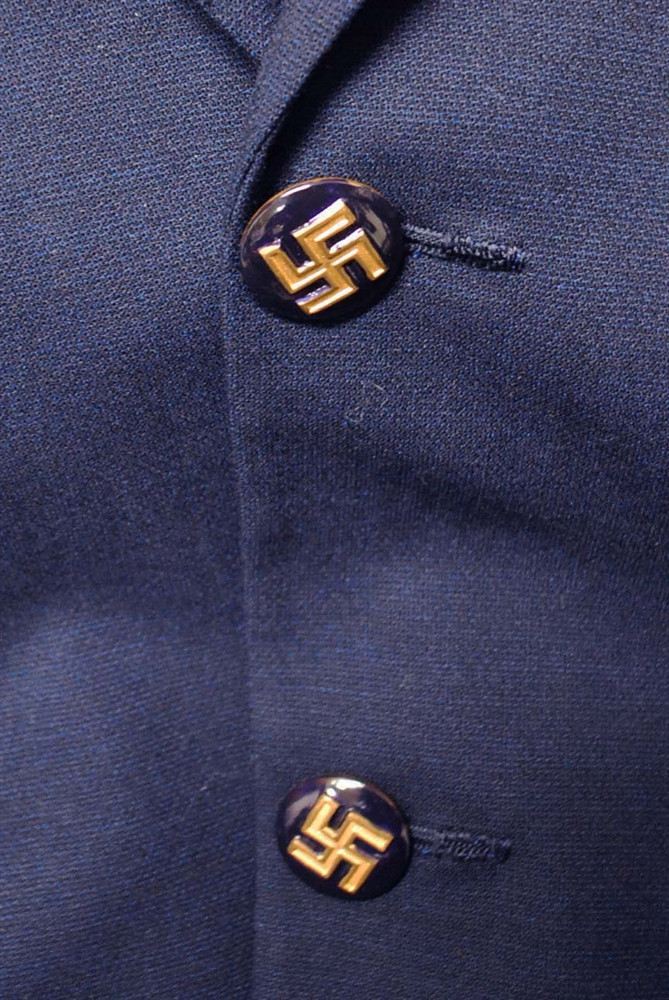 Fictional German Ambassador Blue Suit From Major TV Series from Hessen Antique