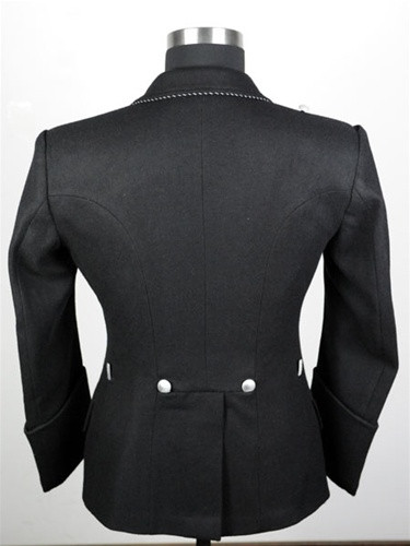 ジャケット・アウター ANTHEM A MILITARY OVER COAT YOKE stein SS M32 Black Wool Jacket from Hessen Antique