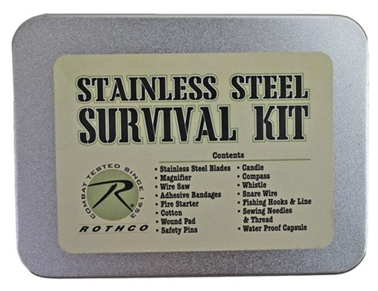 Stainless Steel Survival Kit from Hessen Antique