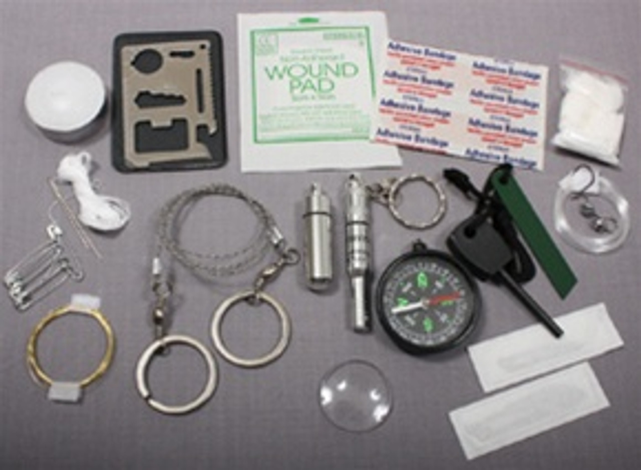 Stainless Steel Survival Kit from Hessen Antique