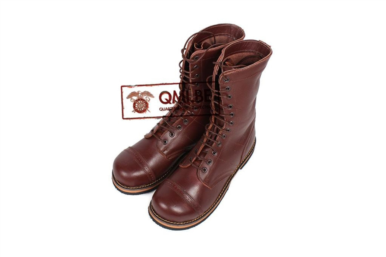 QMI WWII GI Jump Boots, US Paratrooper from Hessen Antique