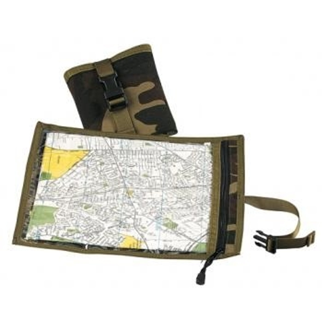 Map and Document Case - Black from Hessen Antique
