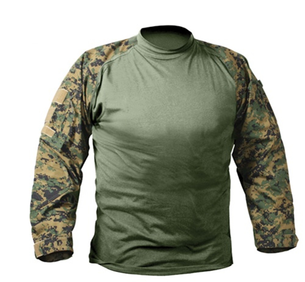 Woodland Digital Camo Combat Shirt