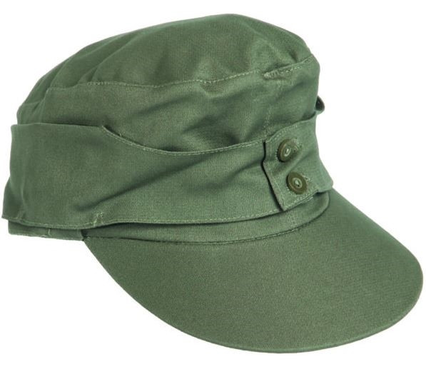 MIL-Tec M43 Style OD Moleskin Field Cap From Hessen Antique