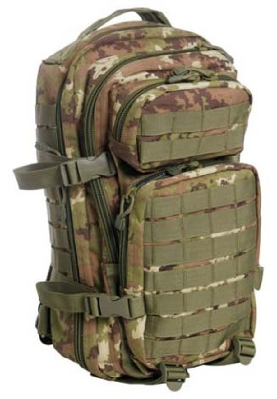 Italian Vegetato Camo Assault Pack - Small Hessen Antique