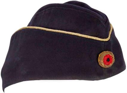 BW Navy Officer's Overseas Cap