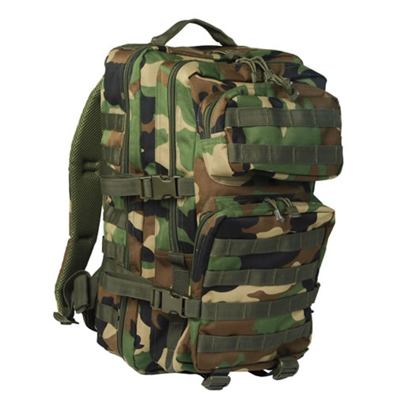 Woodland Camo Assault Pack - Large from Hessen Antique