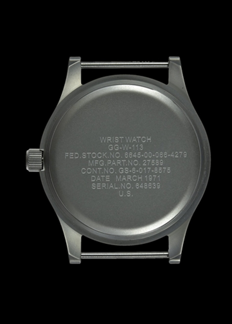 MWC GG-W-113 US 1960s Pattern Military Watch (automatic