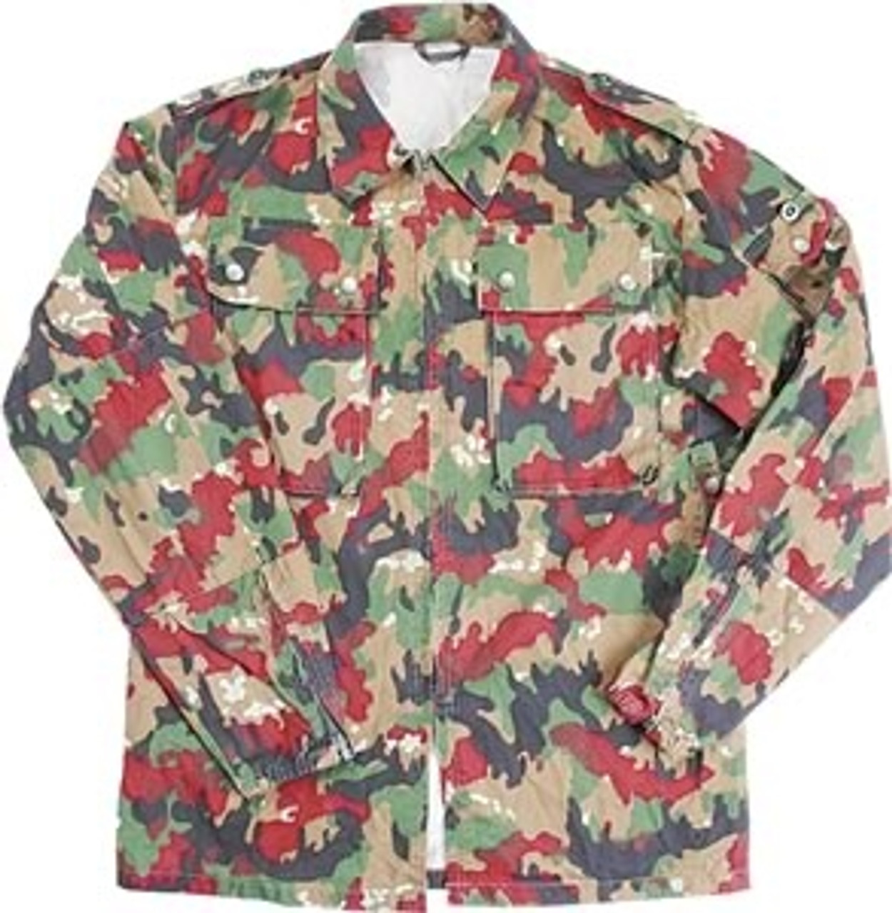 Swiss Camo M83 Field Jacket - Used