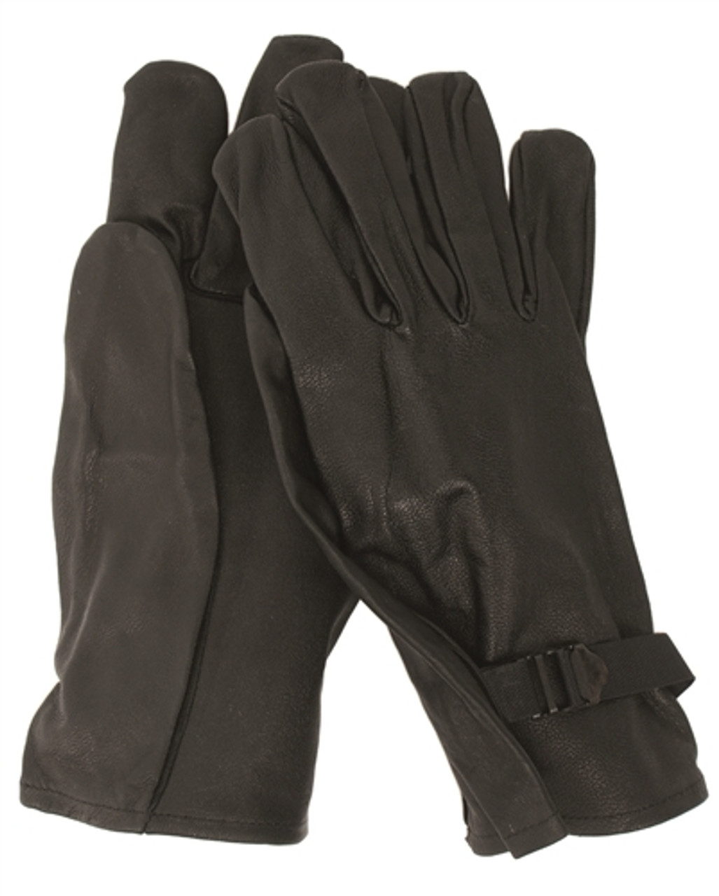 Belgium Black Leather Gloves from Hessen Antique