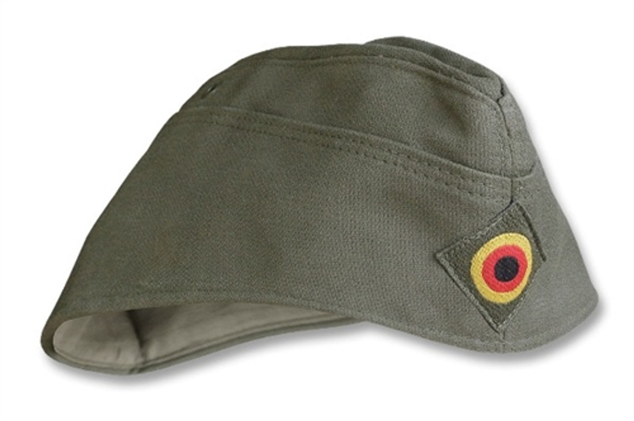 German Moleskin Overseas Cap - Used from Hessen Surplus